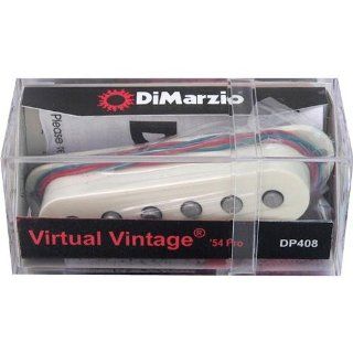 DiMarzio DP408AW Virtual Vintage '54 Pro Strat Pickup   Aged White Musical Instruments