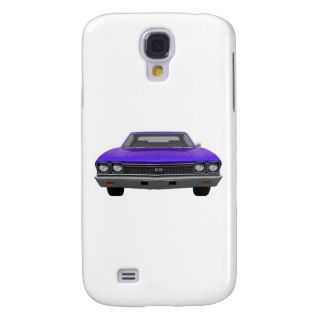 1968 Chevelle SS Purple Finish Samsung Galaxy S4 Cases