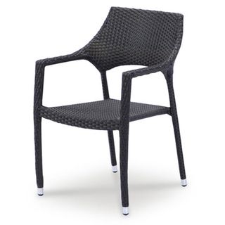 Tuscanna Espresso Weave Outdoor Bistro Chair Sofas, Chairs & Sectionals