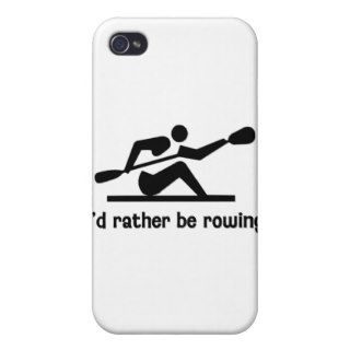 I'd rather be rowing iPhone 4/4S covers