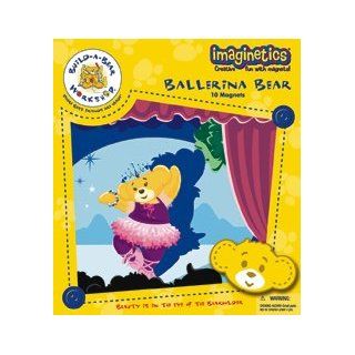 Imagnetics Ballerina Bear 10 Magnets Toys & Games