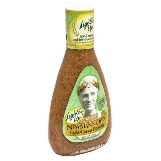Newman's Own Salad Dressing, Light Caesar, 16 Ounce Bottles (Pack of 6)  Grocery & Gourmet Food