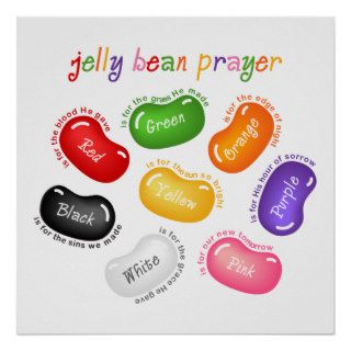 Jelly Bean Prayer Poster Print