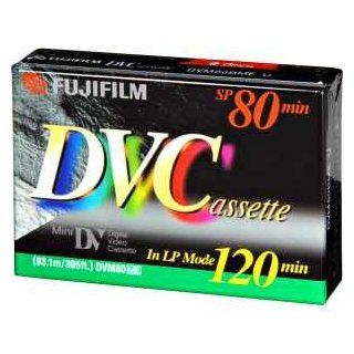 Fujifilm miniDV Videocassette   80 Minutes, Single   Model DVM 80 FUJI Mini DV / DV Electronics