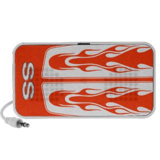 Bowtie SS Flame Stripes Portable Speakers
