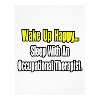 Sleep With An Occupational Therapist Letterhead Template