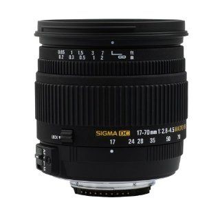 Sigma 17 70mm f/2.8 4.5 DC HSM Macro Lens for Nikon DSLR  Camera Lenses  Camera & Photo
