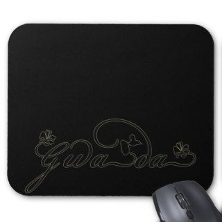 Guadeloupe gwada 971 mouse pads