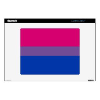 Bisexual Bi Pride Flag Laptop Skins
