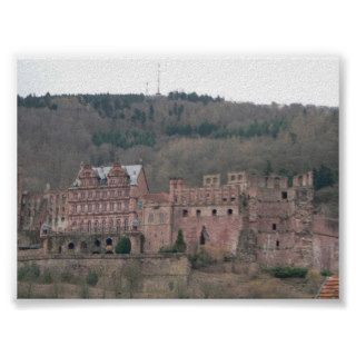 Heidelberg Castle Poster