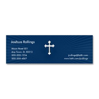 Psalm 37; 4 5   Christian Business Card