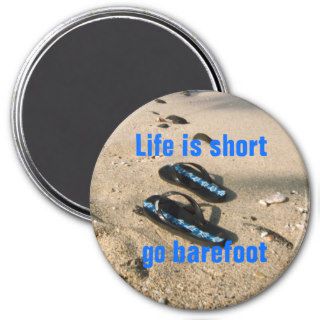Barefoot  Beach Inspiration magnet