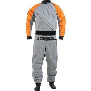 NRS Inversion Kayak Drysuit Pants & shorts MD Gray/Orange  Sports & Outdoors