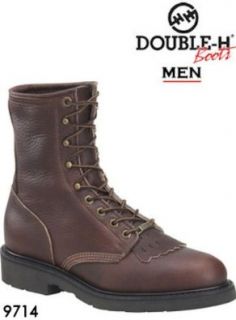 Double H Boots 8" Work Lacer 9714 Footwear Shoes