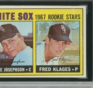 1967 Topps #373 Rookie Stars/Duane Josephson RC/Fred Klages RC DP   GAI NmMt (8) Sports Collectibles