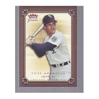 2004 Greats of the Game #86 Luis Aparicio Chicago White Sox Sports Collectibles
