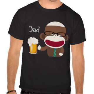 Sock Monkey Papa Shirt