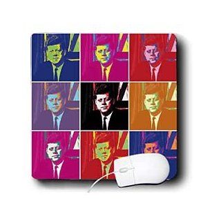 mp_130696_1 FabPeople   Presidents and Politics   President John F. Kennedy (1961) Pop Art (Multi Views)   Mouse Pads  John F Kennedy Mousepad 