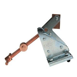 Kant Twist 423 1 Quick Acting Hold Down Clamp with "T" Slot Base and Bolt, 6" Holding Size, 4" Length x 3 3/4" Width, 3200 lbs Holding Capacity