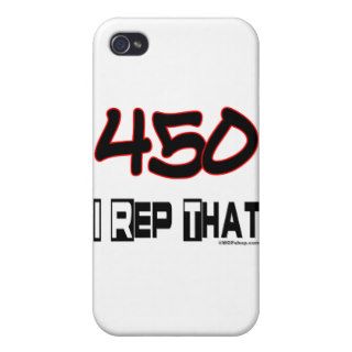 I Rep That 450 Area Code Covers For iPhone 4