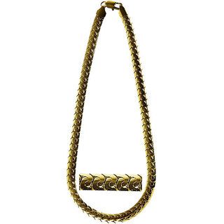 NEXTE Jewelry 14k Yellow Gold Overlay 20 inch Infinity Chain NEXTE Jewelry Gold Overlay Necklaces
