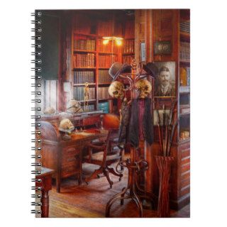 Macabre   In the Headhunters study Spiral Note Books