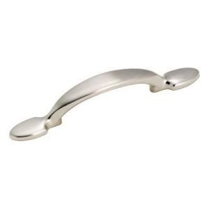 Amerock Traditional Classic 3 in. Centers Sterling Nickel Finish Pull BP76272 G9