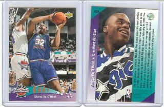 SHAQUILLE O'NEAL 1992 93 UPPER DECK EAST ALL STAR #424  