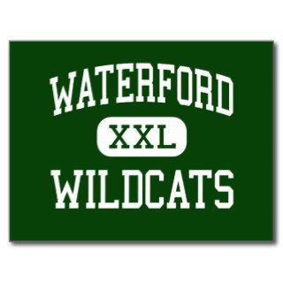 Waterford   Wildcats   High   Waterford Ohio Postcard