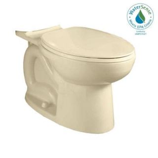 American Standard Cadet 3 FloWise Compact Right Height Elongated Toilet Bowl Only in Bone 3717F.001.021