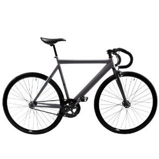 Zycle Fix 54 CM Prime Series Matte Grey Fixed Gear Cycle Fixie Bicycle 54cm  Sports & Outdoors