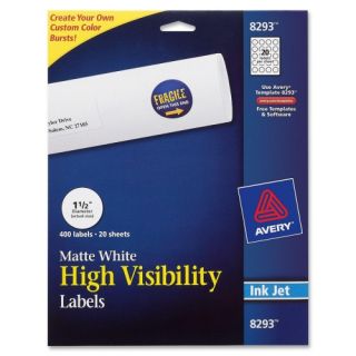 Avery High Visibility Label Avery Printer Paper