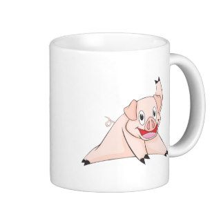 Healthy Pig Coffee Mugs