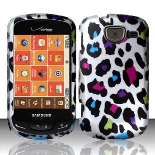 Zizo Cell Phone Case Cover Skin for Samsung U380 Brightside (Leopard  MultiColor)   Verizon Cell Phones & Accessories