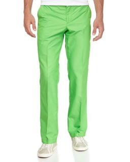 Troon Micro Twill Golf Pants, Green Intense