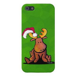 Christmas Moose iPhone Case iPhone 5 Cover