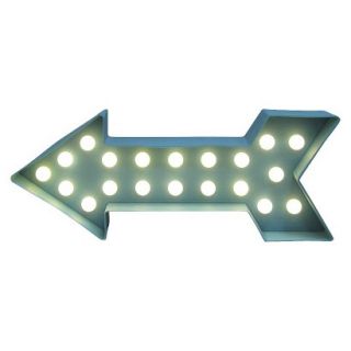 Room Essentials Marquee Arrow Large   Teal