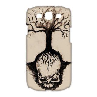 Custom Skull Tree 3D Cover Case for Samsung Galaxy S3 III i9300 LSM 3148 Cell Phones & Accessories