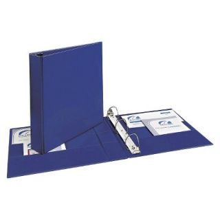 Avery Durable Binder with Two Booster EZD Rings, 1 1/2 Capacity   Blue