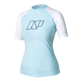 NP Surf Women's Classic Short Sleeve Rashguard Shirt  Sports & Outdoors