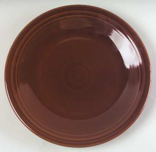 Homer Laughlin  Fiesta Chocolate (Newer) Dinner Plate, Fine China Dinnerware   N