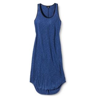 Mossimo Womens High Low Racerback Dress   Parrish Blue L