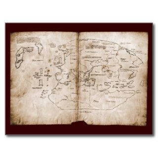 Vinland Map Post Cards