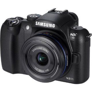 Samsung NX10   Digital camera   prosumer   14.6 Mpix   With 18 55mm Lens   supported memory SD, SDHC   black  Camera & Photo