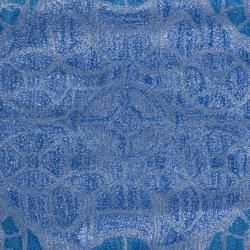 Handmade Chatham Treasures Blue New Zealand Wool Rug (2'6 x 4') Safavieh Accent Rugs