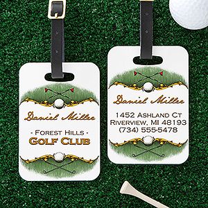 Golf Course Personalized Bag Tag