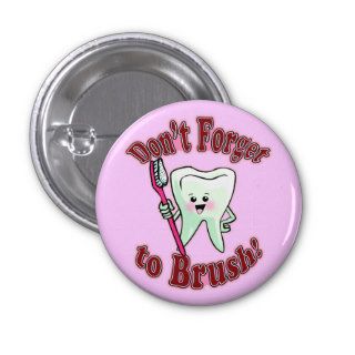 Funny Dental Hygienist Pin