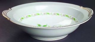 Noritake Edgemont 10 Round Vegetable Bowl, Fine China Dinnerware   Gray Border,
