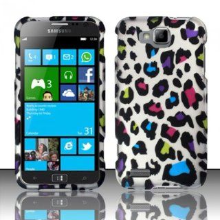 Samsung ATIV S T899m Case (T Mobile) Ravishing Leopard Design Hard Cover Protector with Free Car Charger + Gift Box By Tech Accessories Cell Phones & Accessories