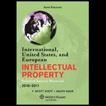 Internation Us & European Intellectual Property 2009 2010